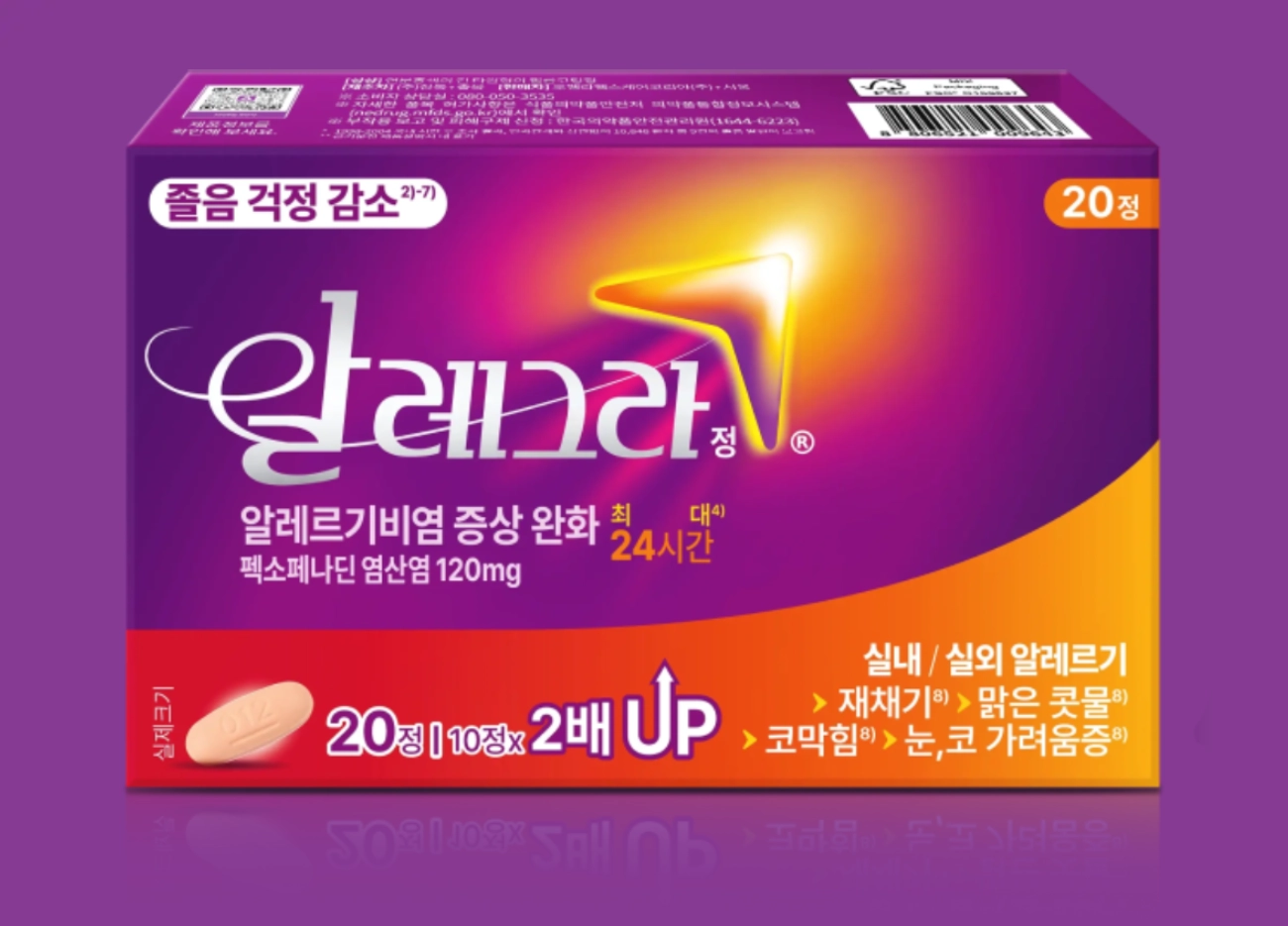 Product shots of Allegra® Allergy