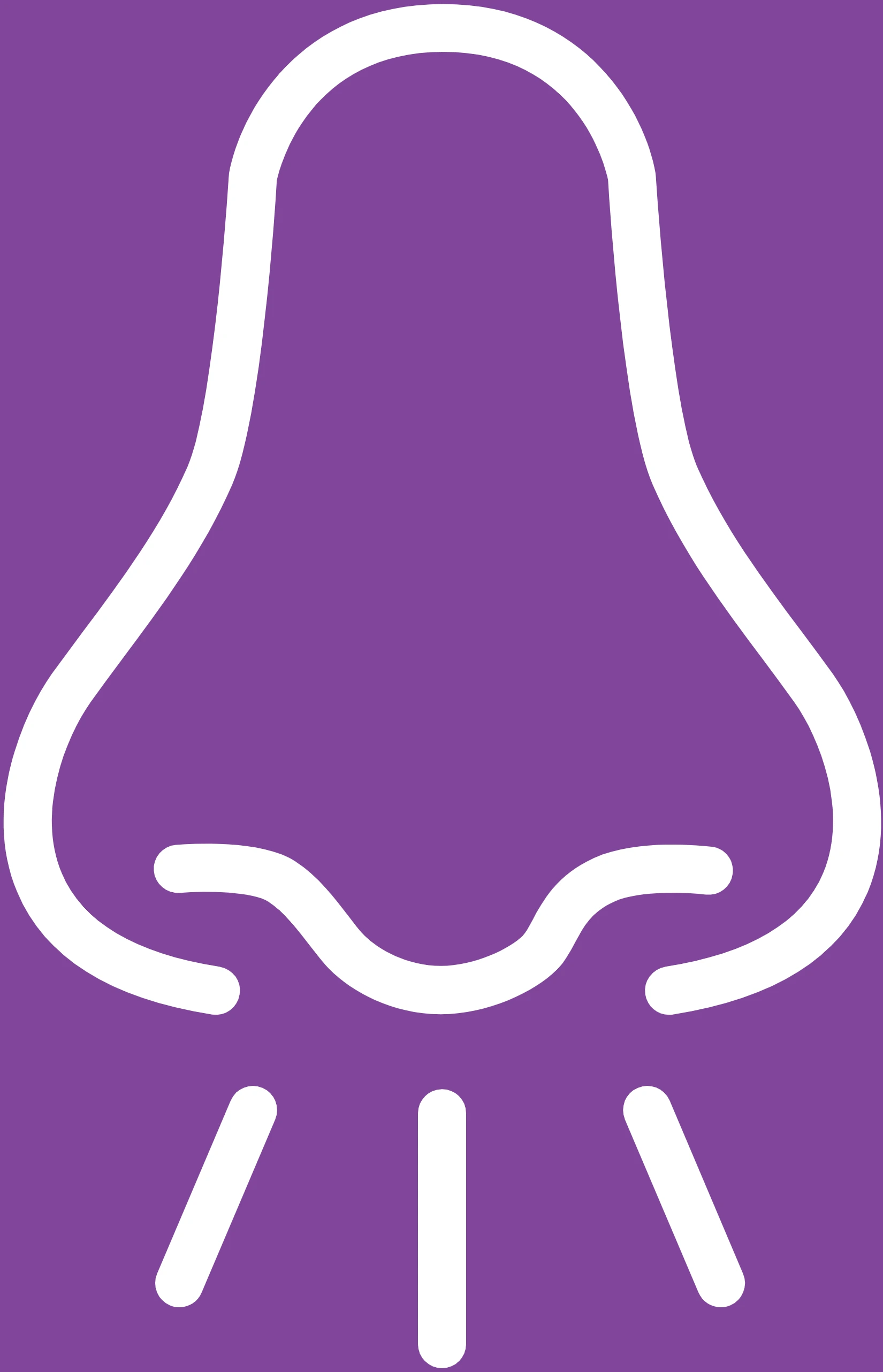 Ikona kichającego nosa